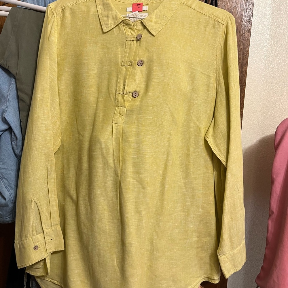 Cynthia Rowley Sunlit Yellow Blouse